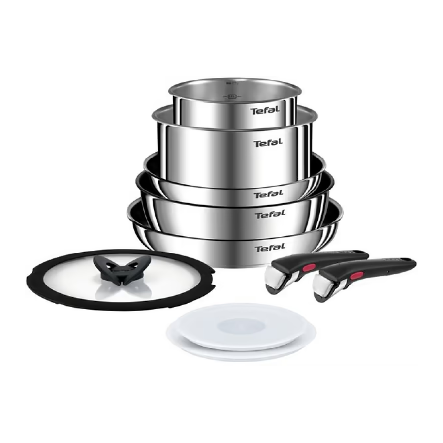 Набір посуду зі знімною ручкою Tefal L897SA74 Ingenio Emotion 10 пр